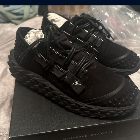 Giuseppe Zanotti Black Men's Shoes